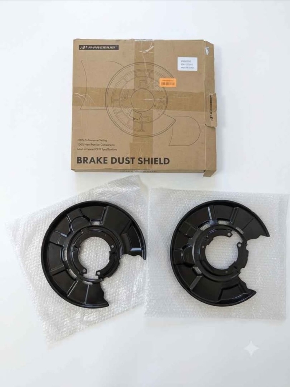 BMW Rear Brake Dust Shield Set (Part # BDS11077LR-C)
NEW